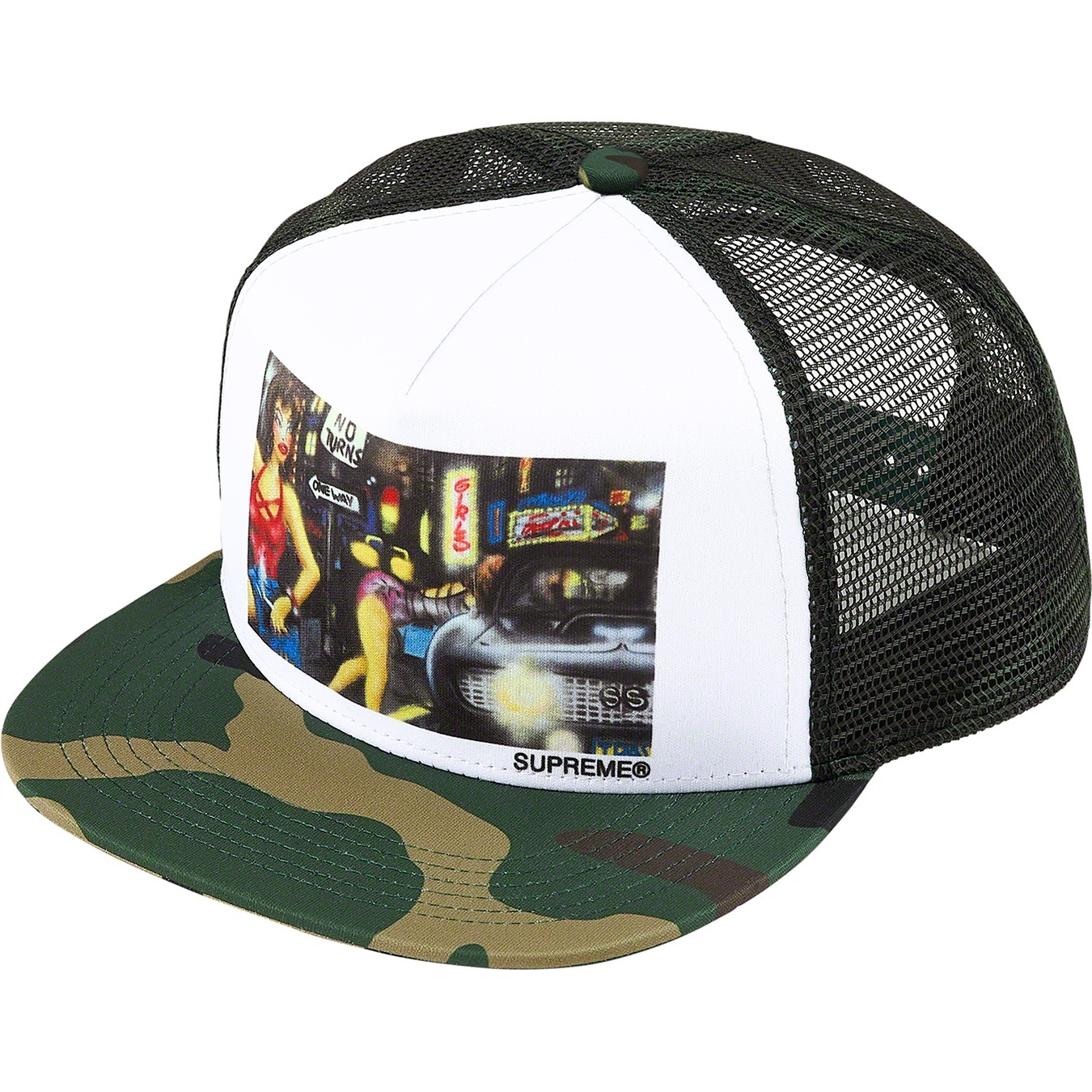 Lady Pink/Supreme Mesh Back 5-Panel view 8